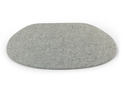 Seat Pad for Eames Side Chairs Without upholstery|Light grey melange