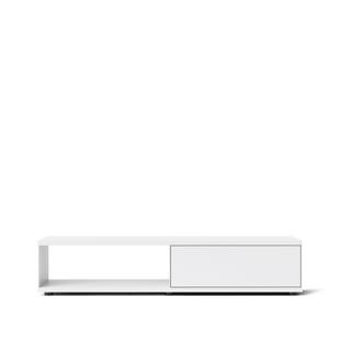 Flow Q Lowboard 160 cm|33,6 cm (drawer)|White