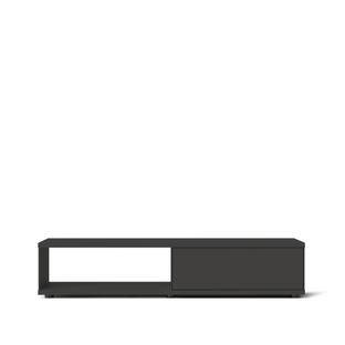 Flow Q Lowboard 160 cm|33,6 cm (drawer)|Graphite