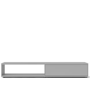 Flow Q Lowboard 200 cm|33,6 cm (drawer)|Cool Grey