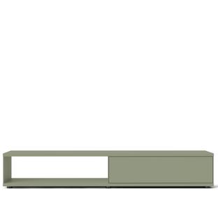 Flow Q Lowboard 200 cm|33,6 cm (drawer)|Green