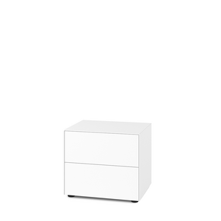 Nex Pur Box 2.0 with Drawers 48 cm|H 50 cm (2 drawers) x B 60 cm|White