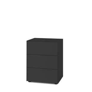 Nex Pur Box 2.0 with Drawers 48 cm|H 75 cm (3 drawers) x B 60 cm|Graphite