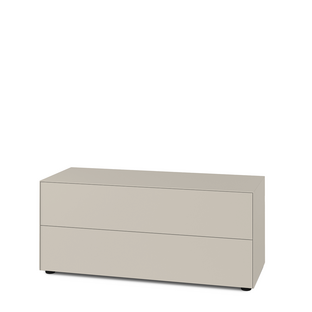 Nex Pur Box 2.0 with Drawers 48 cm|H 50 cm (2 drawers) x B 120 cm|Silk