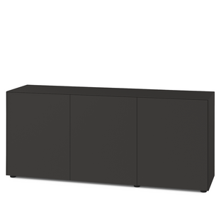 Nex Pur Box 2.0 with Doors 48 cm|H 75 cm x B 180 cm (three dors)|Graphite