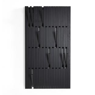 Piano Coat Rack H 147 x W 81 cm|Oak black stained