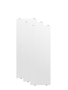 String System Shelves (Set of 3) 58 x 20 cm|White lacquered
