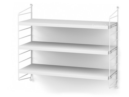 String System Shelf S 20 cm|White|White lacquered