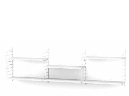 String System Shelf L 20 cm|White|White lacquered