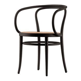 209 / 210 Black stained beech|Cane work seat (209)