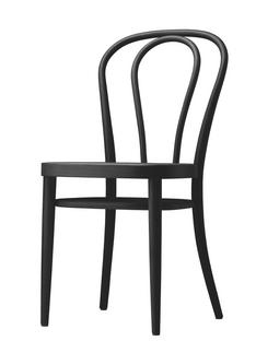 218 / 218 M Black stained beech|Moulded plywood seat