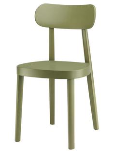 118 / 118 M Olive green stained beech|Moulded plywood seat