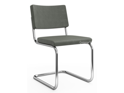 S 32 PV / S 64 PV Pure Materials Nubuk Leather green-grey|Without armrests