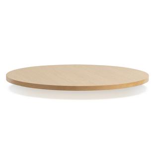 Tiptoe Table Top Wood, round Oak finish, ø 90 cm 