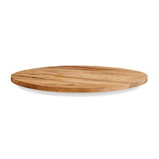 Tiptoe Table Top Wood, round Reclaimed oak, ø 80 cm 