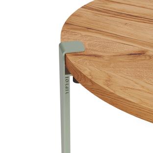 Tiptoe Side Table Brooklyn Reclaimed oak|Eucalyptus grey