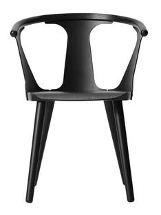 In Between Chair Black lacquered oak