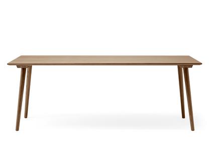In Between Square Table L 200 cm x W 90 cm|Smoked lacquered oak