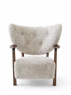 Wulff Lounge Chair Sheepskin|Oiled Walnut