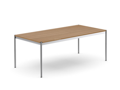 USM Haller Table 200 x 100 cm|Wood|Brown oiled oak