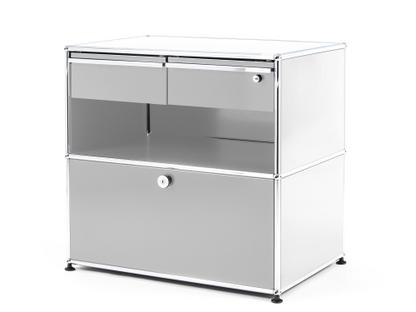 USM Haller Office Sideboard M with Drawers Pure white RAL 9010