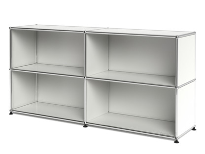 USM Haller Sideboard L, Customisable Pure white RAL 9010|Open|Open