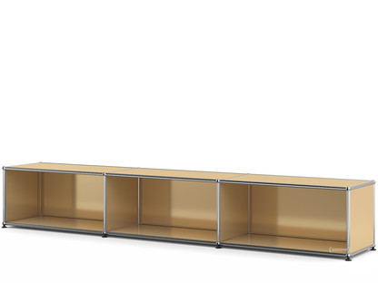 USM Haller Lowboard XL, Customisable USM beige|Open|35 cm