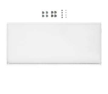 USM Haller Metal Divider Shelf for USM Haller Shelves Pure white RAL 9010|75 cm x 35 cm