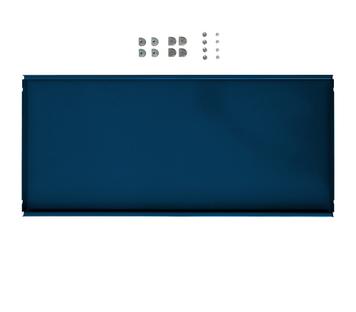 USM Haller Metal Divider Shelf for USM Haller Shelves Steel blue RAL 5011|75 cm x 35 cm