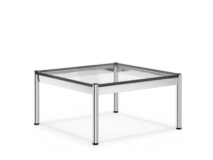 USM Haller Coffee Table 75 x 75 cm|Glass|Transparent