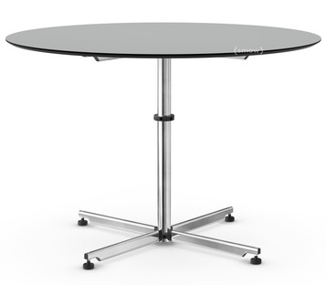 USM Kitos Circular Table Ø 110 cm|Laminate|Pastel grey