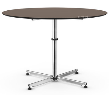 USM Kitos Circular Table Ø 110 cm|Laminate|Warm grey
