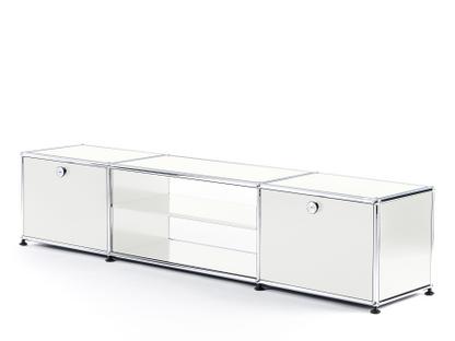 USM Haller TV-Table Pure white RAL 9010