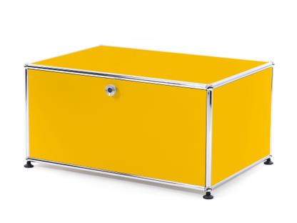 USM Haller Printer Container 75 cm|Golden yellow RAL 1004|With feet