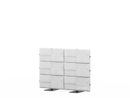 USM Privacy Panels Acoustic Wall 1,50 m (2 elements)|1,09 m (3 elements)|Light grey