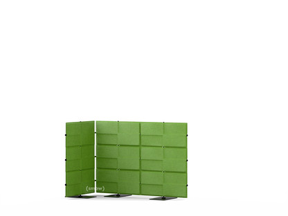USM Privacy Panels Acoustic Corner 1,50 m (2 elements)|1,09 m (3 elements)|0,75 m (1 element)|Green
