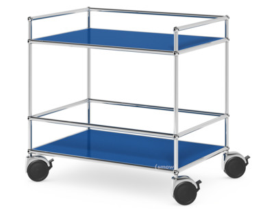 USM Haller Surgery Trolley Without bar|Gentian blue RAL 5010