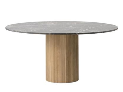 Cabin Table Ø 150 cm|Light oak / pietra marble