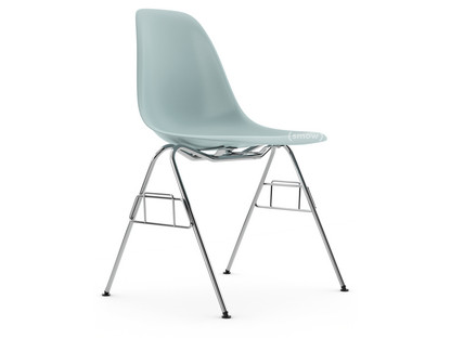 Eames Plastic Side Chair RE DSS Ice grey|Without upholstery|Without upholstery|Without linking element (DSS-N)