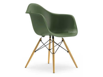 Eames Plastic Armchair RE DAW Forest|Without upholstery|Without upholstery|Standard version - 43 cm|Ash honey tone