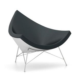 Coconut Chair Leather (Standard)|Nero