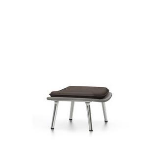 Slow Chair Ottoman Base polished|Brown/Crème