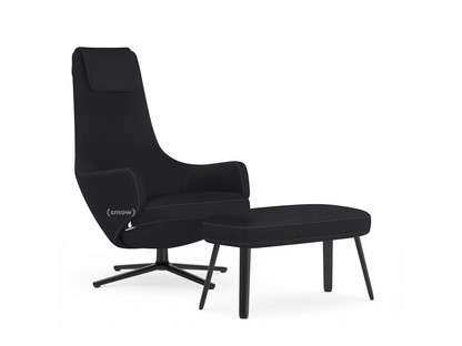 Repos Chair Repos & Panchina|Fabric Cosy 2 Merino black|46 cm|Basic dark