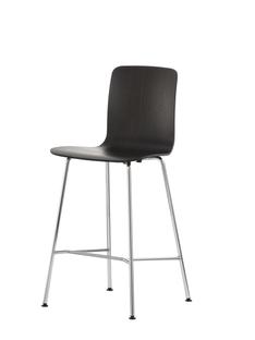 HAL Ply Bar Stool Dark oak|Kitchen version: 660 mm|Without Seat Cover