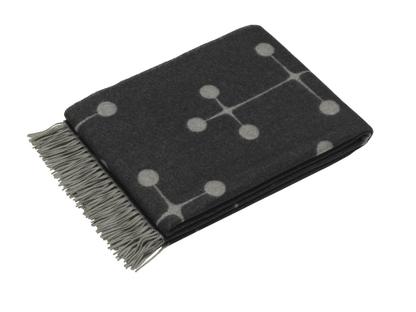 Eames Wool Blanket - Dot Pattern Black