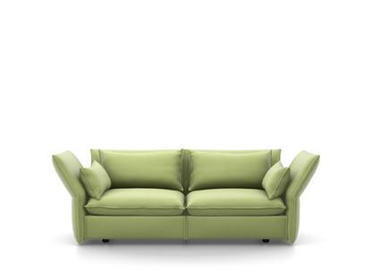 Mariposa Sofa 2,5-Seater (H80,5 x W171 x D101,5 cm)|Laser light grey/pastel green