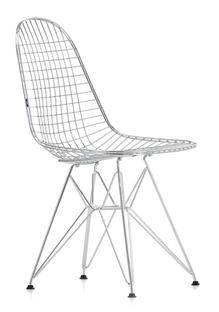 Wire Chair DKR  Polished chrome
