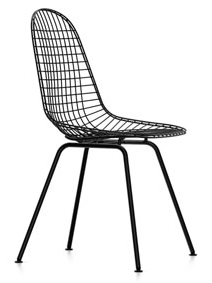 Wire Chair DKX Powder-coated basic dark