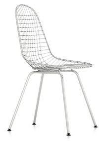 Wire Chair DKX Polished chrome