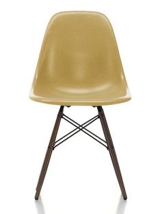 Eames Fiberglass Chair DSW Eames ochre light|Dark maple